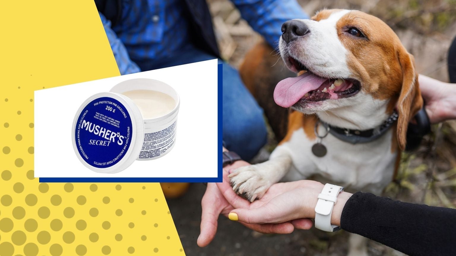 Protect & Restore Cracked and Chapped Dog Paws & Pads All Natural Soothing & Healing for Dry Cracking Rough Pet Skin Organic Paw or Nose Balm for Dogs & Cats Better Than Paw Wax
